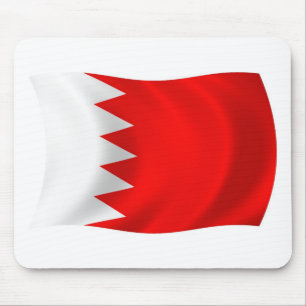 Bahrain Flag Mousepad