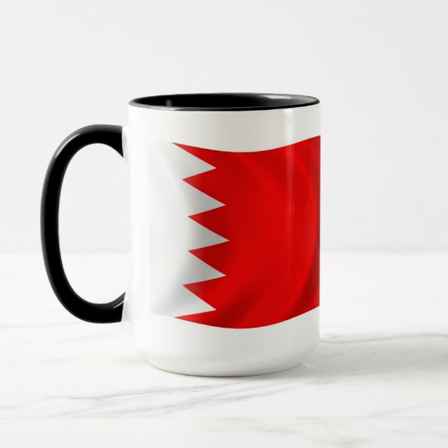 Bahrain Flag Mug (Left)