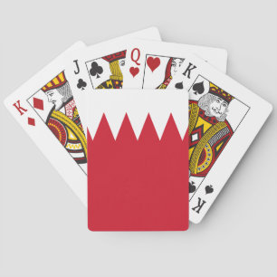 Bahrain Flag Playing Cards