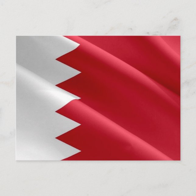 Bahrain - Flag - Postcard (Front)