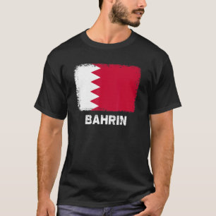 Bahrain Flag Support Bahraini People Women Men T-Shirt