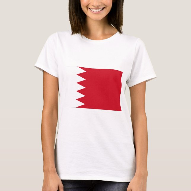 Bahrain Flag T-Shirt (Front)
