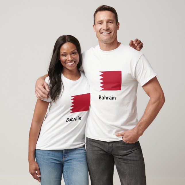 Bahrain Flag T-Shirt (Unisex)