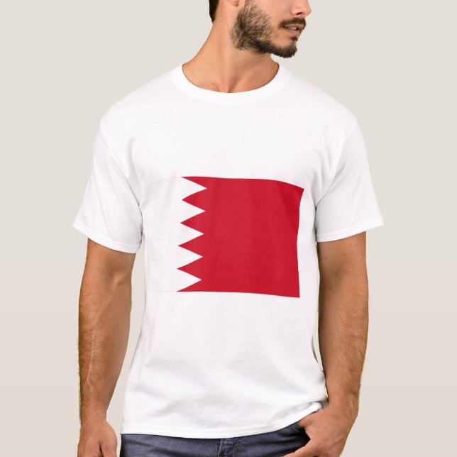 Bahrain Flag T-Shirt (Front)