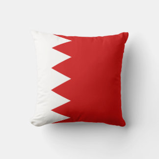 Bahrain Flag x Flag Pillow