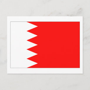 Bahrain National Flag Postcard
