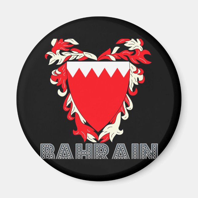 Bahraini Emblem Magnet (Front)