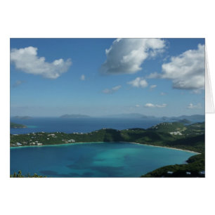 Baie de Magens, scene de l'île St Thomas Beautiful