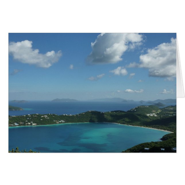 Baie de Magens, scene de l'île St Thomas Beautiful (Devant horizontal)