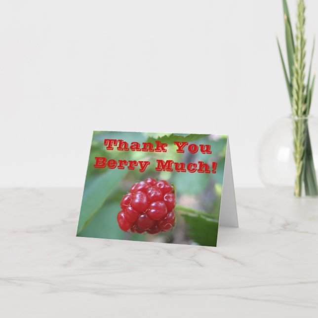 Baie de Merci beaucoup ! - Dites-la avec très (Devant)