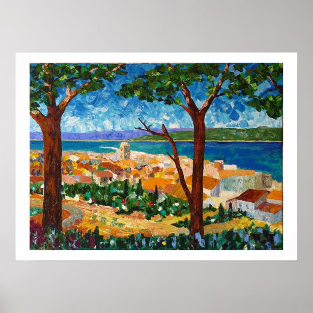Baie de Saint-Tropez Poster (Front)
