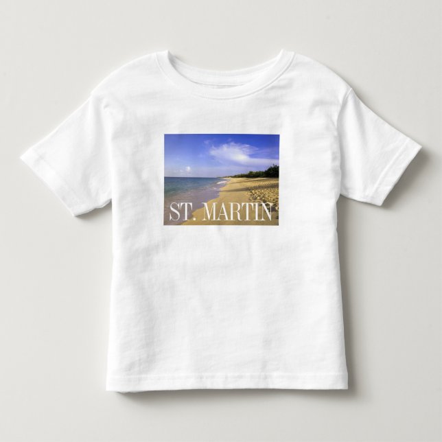 Baie Longue Long Bay Beach, St. Martin Toddler T-shirt (Front)