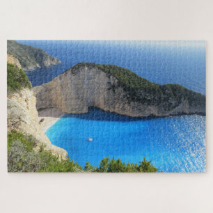 Baie maritime océanique puzzle paysage côtier scén
