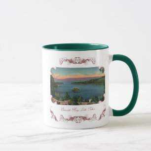 Baie verte - tasse de café du lac Tahoe