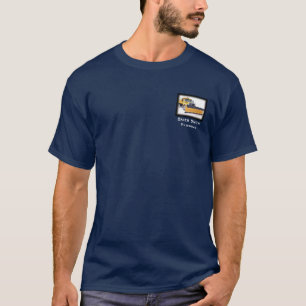Baier Snow Plowing Navy T-Shirt