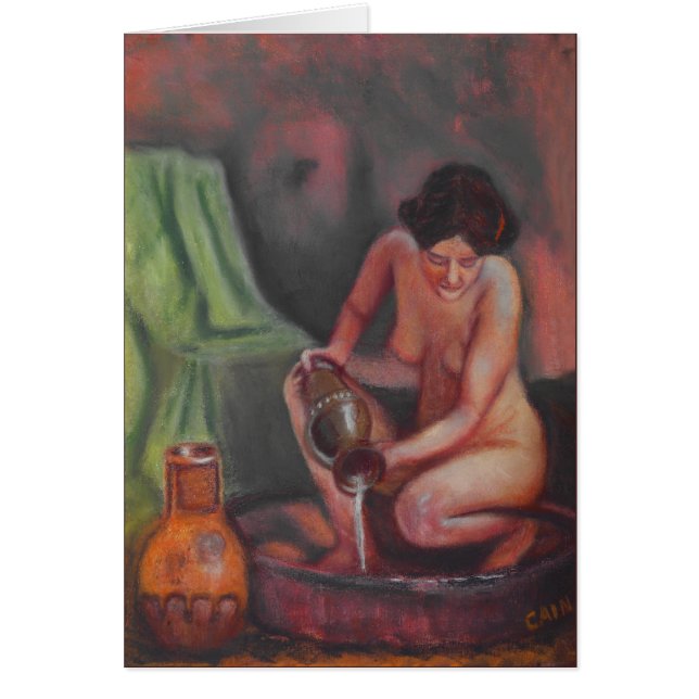 BAIGNER LA DAME (Devant)