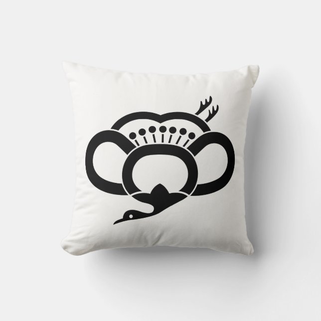 Baikaku Nakakage Throw Pillow (Front)
