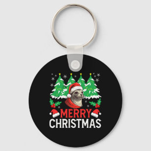 Baikal Seal Christmas Pajama Costume for Xmas Holi Keychain