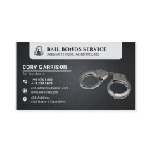 Bail Bond Services | Elegant Black 