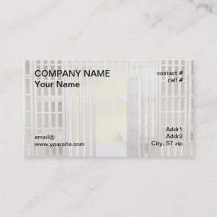 Bail bonds business card