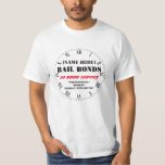 BAIL BONDS - FUNNY!  CUSTOMIZABLE! T-Shirt<br><div class="desc">"PROFESSIONAL, HONEST, HARDLY EVER DRUNK" FUNNY, FUN, CUSTOMIZABLE Bail Bonds logo Makes a perfect item for your bachelor, bachelorette, graduation, girlfriend/guy weekend, or any other occasion where you just *might* have a LOT of fun... Customize this with your name, your group name or leave off the name and make it...</div>