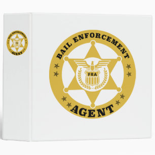 BAIL ENFORCEMENT AGENT BADGE BINDER
