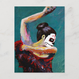 Bailan de los Muertos Postcard
