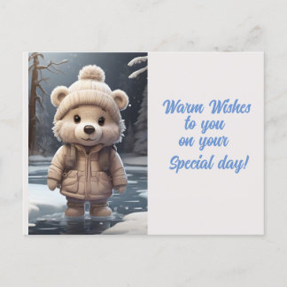 Bailey Bear Postcard