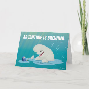 Bailey & Dory   Swim with Friends Card