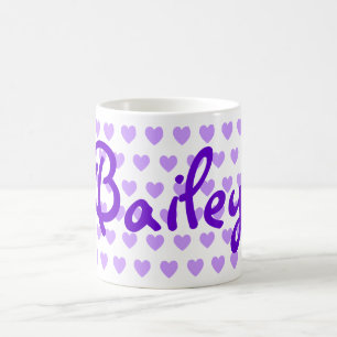 Bailey in Purple Coffee Mug