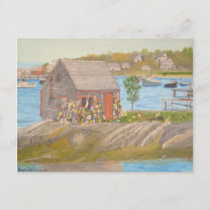Bailey Island Fisherman's Shed Postcard