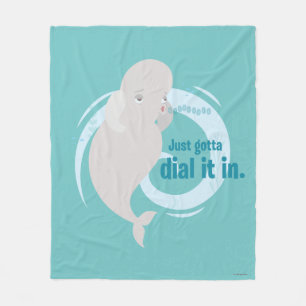 Bailey Just Gotta Dial it in Fleece Blanket