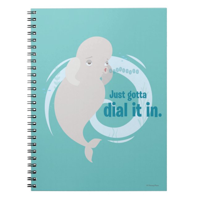 Bailey | Just Gotta Dial it in Notebook (Front)