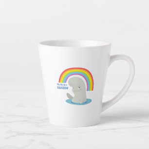 Bailey   My Life is a Rainbow Latte Mug