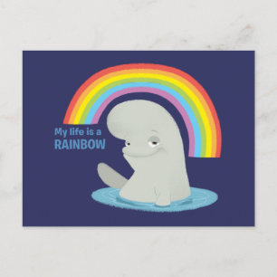 Bailey   My Life is a Rainbow Postcard