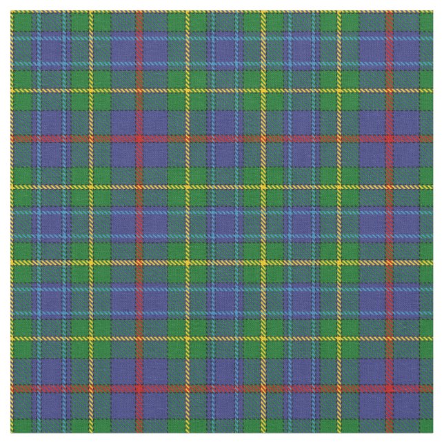 Bailey Tartan Print Fabric (Close Up)