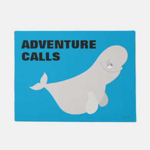 Bailey the Beluga Whale Doormat