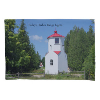 Baileys Harbour Front Range Lights pillow case