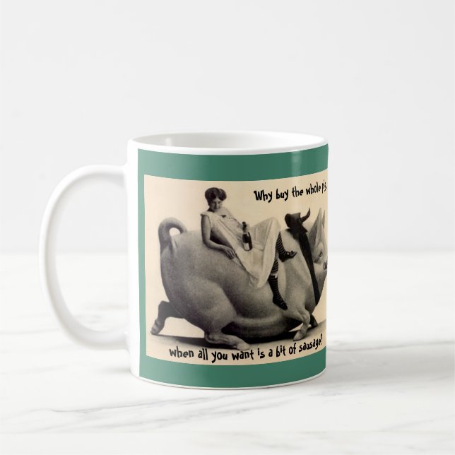Bâillonnez Madame de collègue de tasse de café de (Gauche)