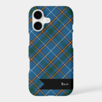 Bain clan Scottish Tartan Plaid Pattern