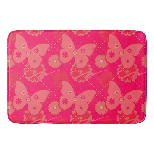 Bain et tapis de cuisine du concepteur papillon -  (Devant)