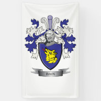 Bain Family Crest Coat of Arms