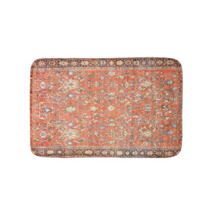 Bain Impression de tapis de soie persan