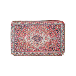 Bain Impression de tapis de soie persan