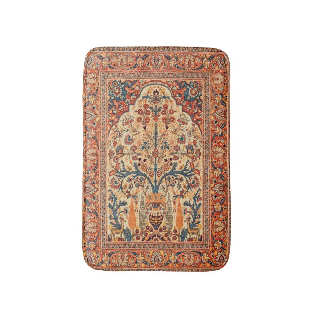 Bain Tabriz Arbre de la vie Tapis persan Imprimer (Devant (Vertical))