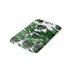 Bain Tapis de douche de feuille de banane
