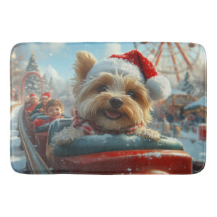 Bain Tapis roulant de chien Terrier de Biewer Noël 