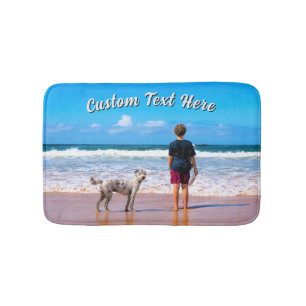 Bain Téléchargez Votre Photo de Animal Domestique Tapis