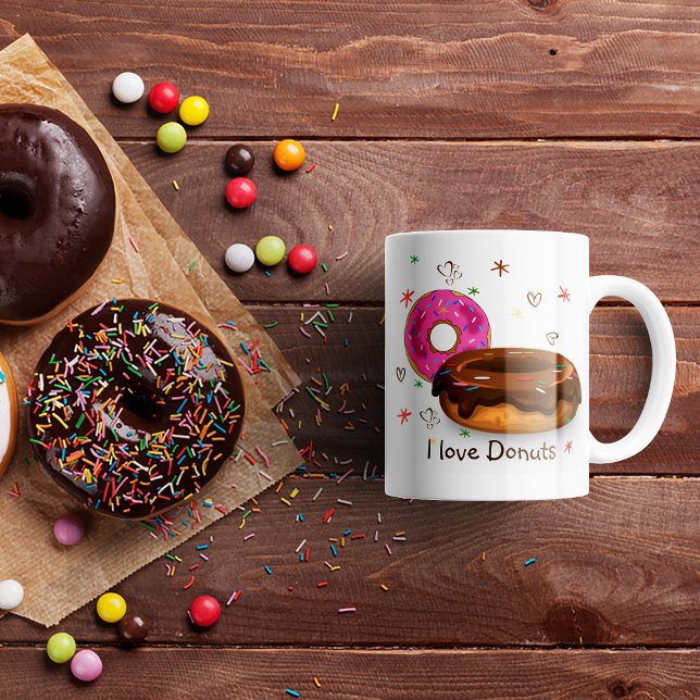 Bains de couleur mignonne Café Mug (Créateur téléchargé)