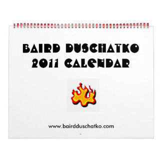 baird duschatko 2011 calendar
